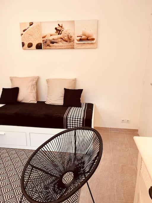 Studio Jardin Privatif 300M De La Plage Sainte-Maxime Esterno foto
