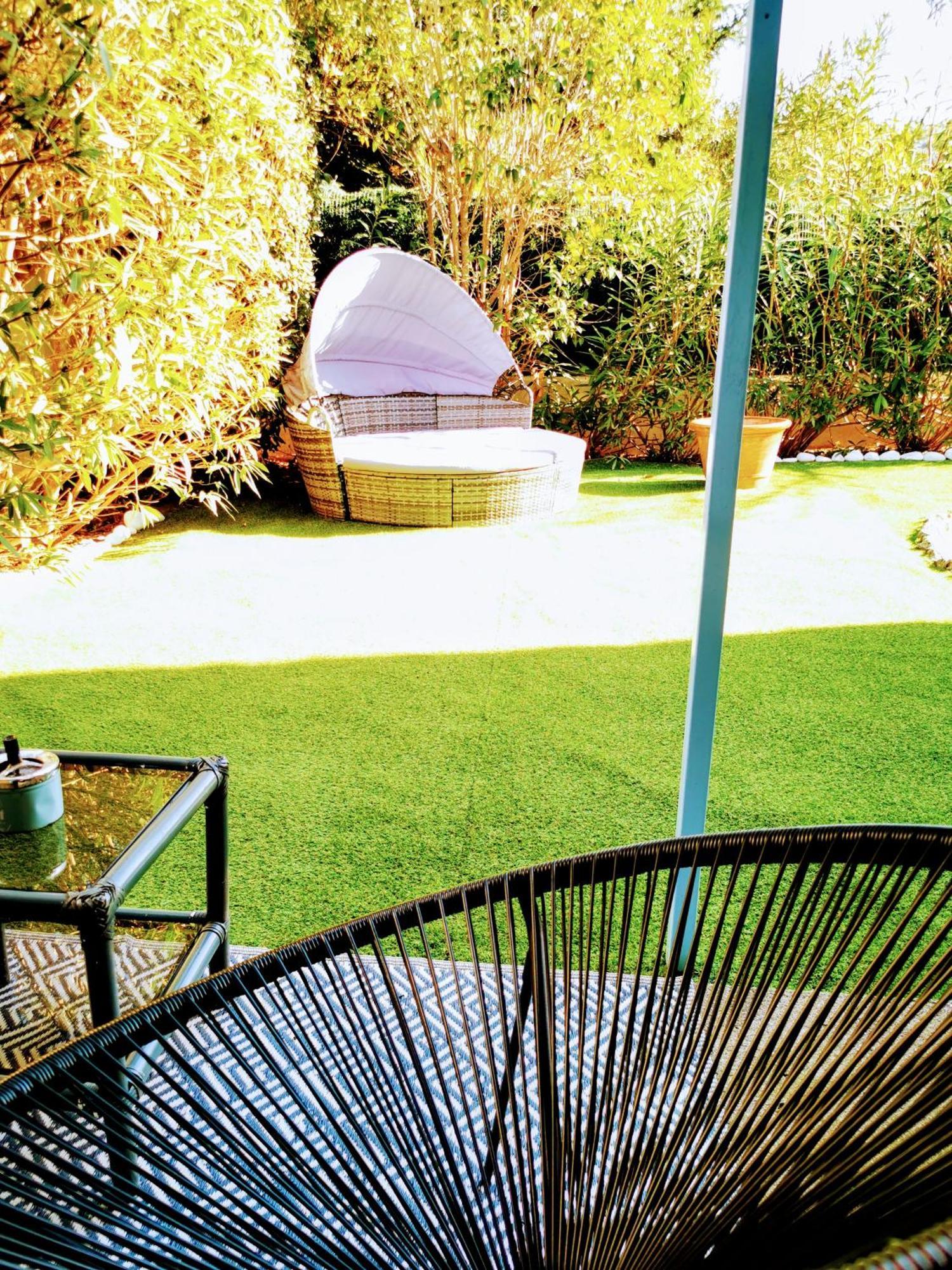 Studio Jardin Privatif 300M De La Plage Sainte-Maxime Esterno foto
